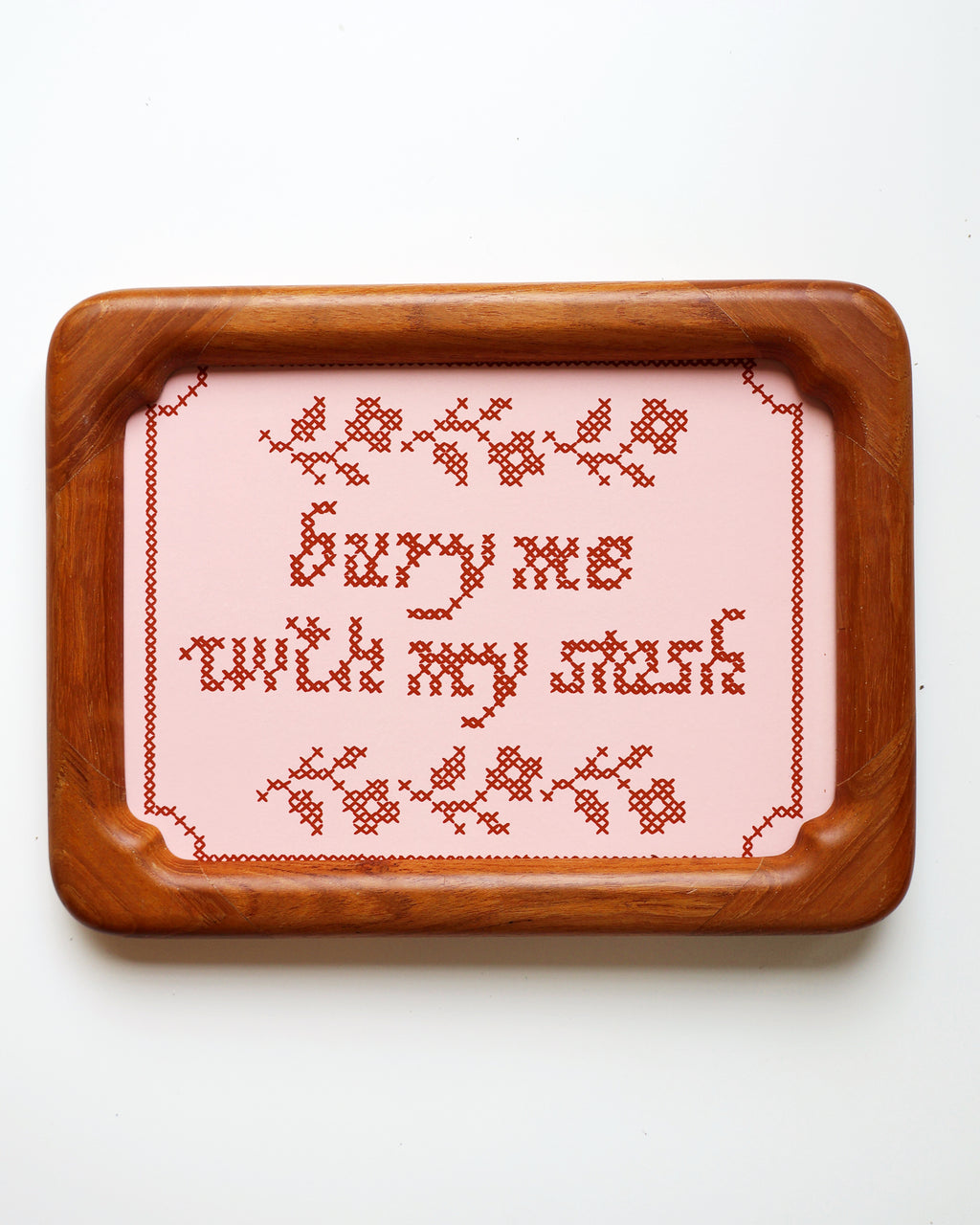 Bury me with my stash 5x7 print