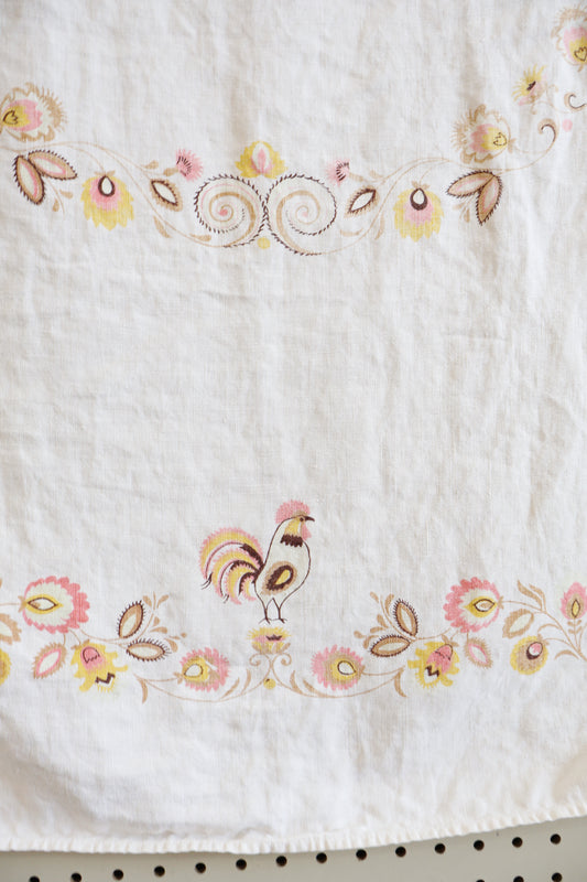 Rooster tablecloth