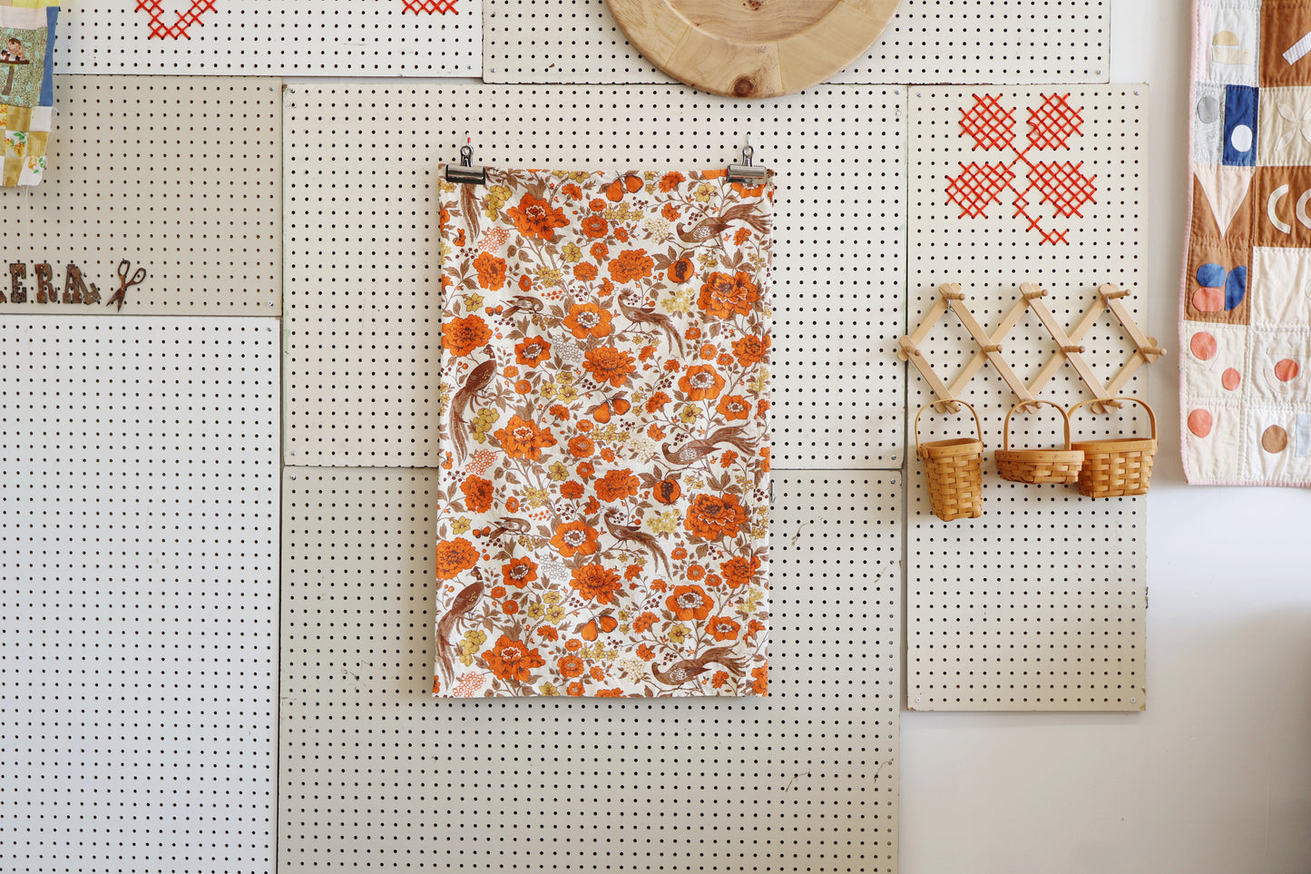 Rust pheasant pillowcase