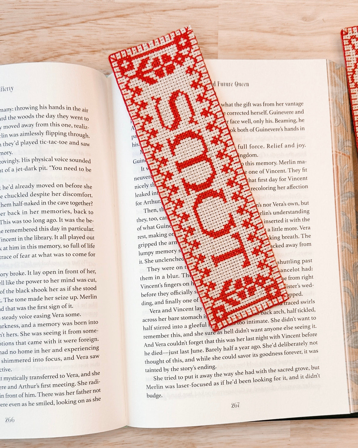DIGITAL DOWNLOAD Smutty bookmarks cross stitch pattern