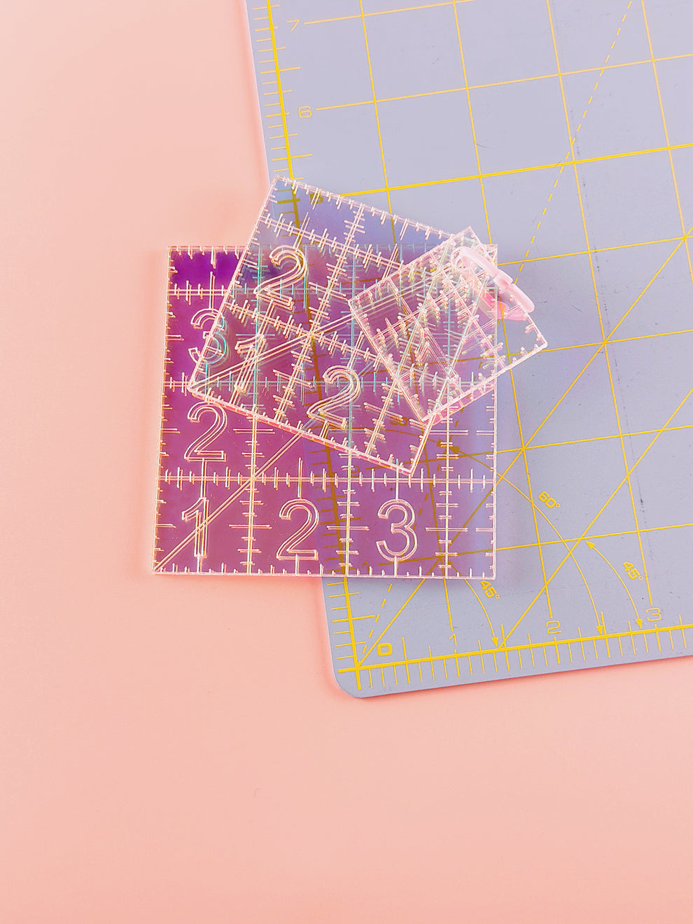 Mini Squares Set Quilting Rulers – Feral Notions