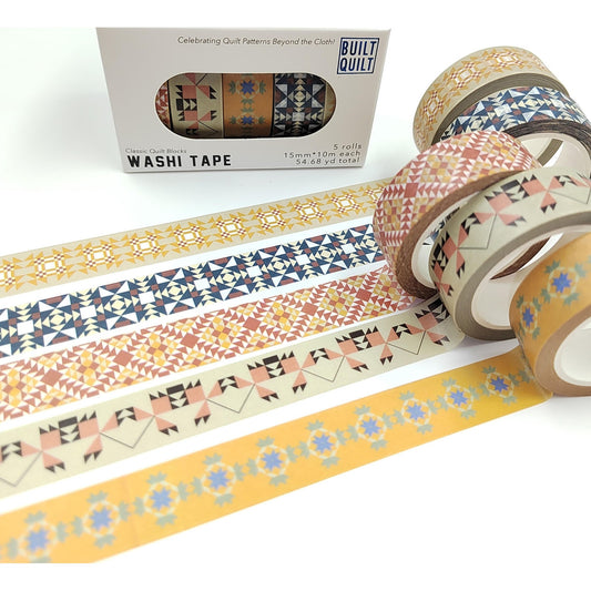 Washi tape - classic quilt blocks