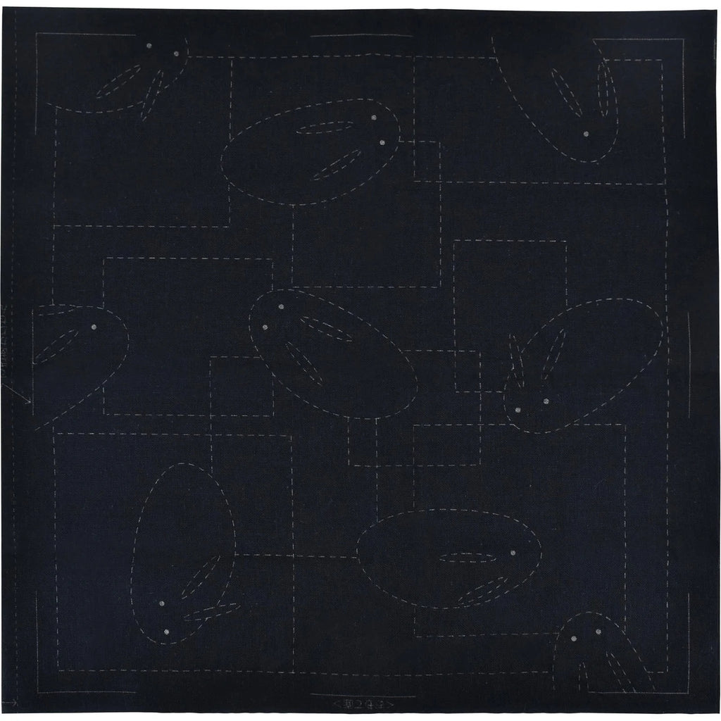 Black Rabbit Sashiko Sampler