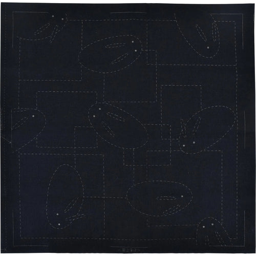 Black Rabbit Sashiko Sampler