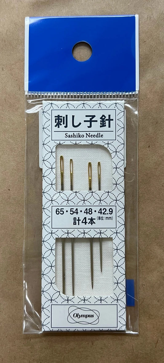 Sashiko Needles, Olympus 4 pack