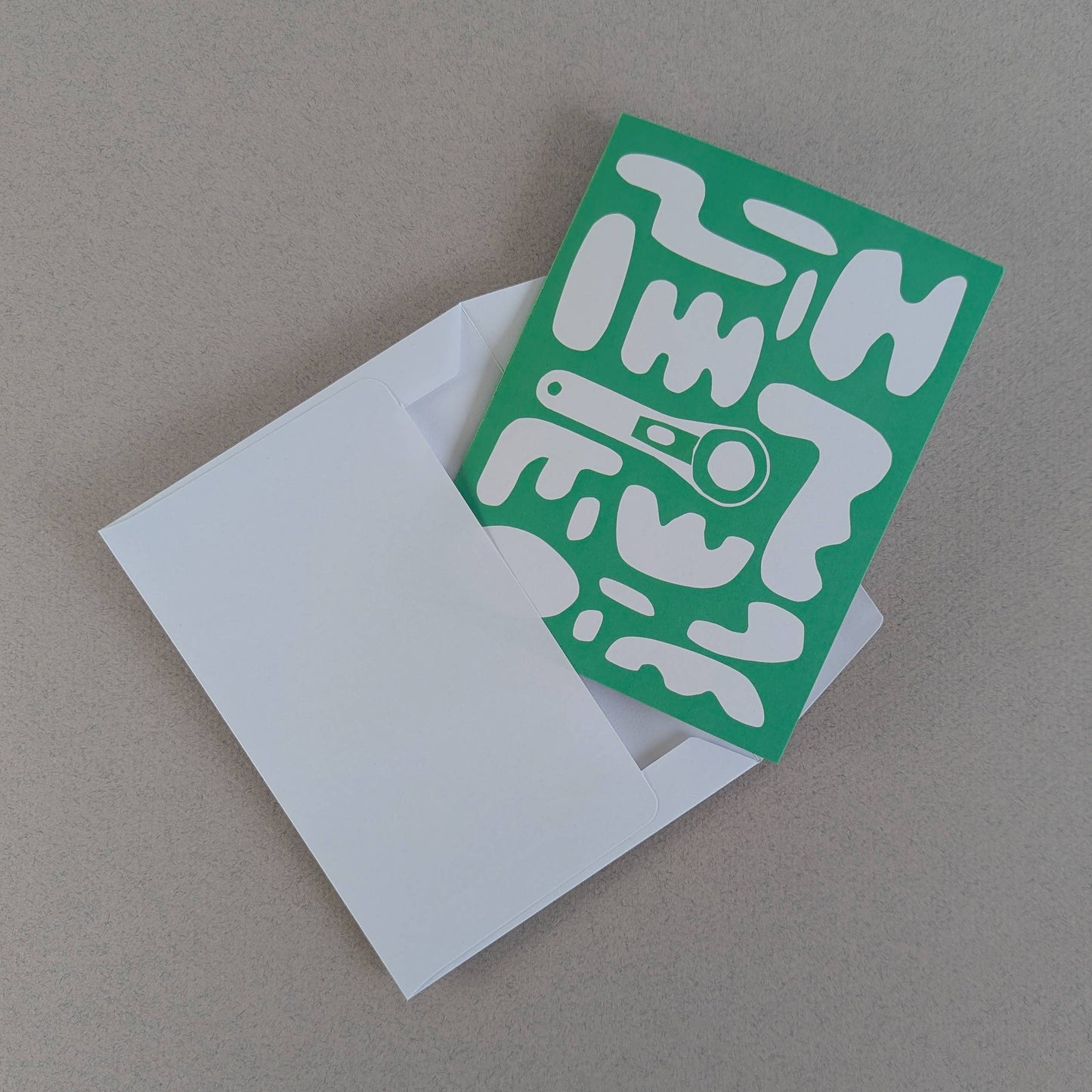 Rotary Cutter Greeting Card