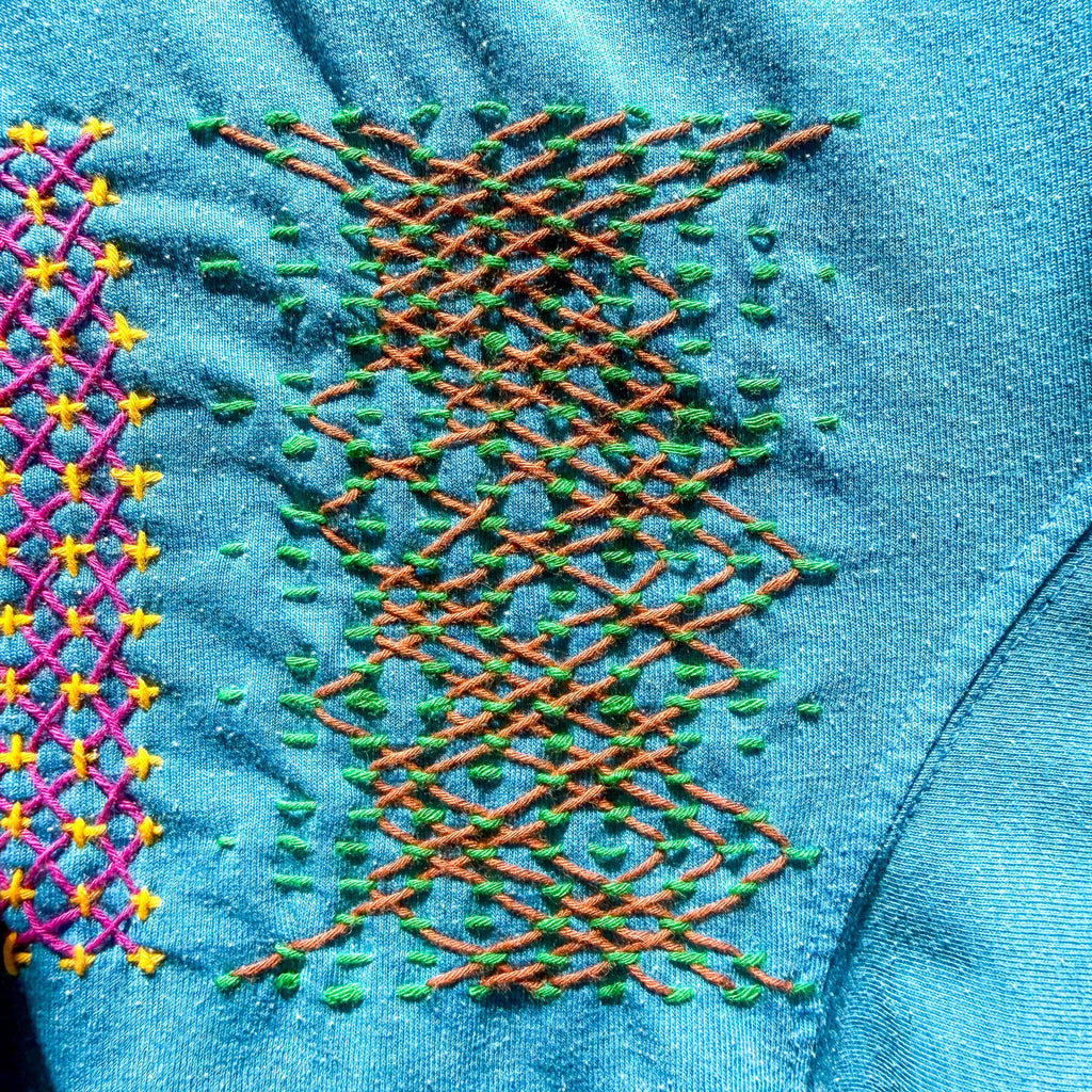 Weavings . Minimal Mending Series