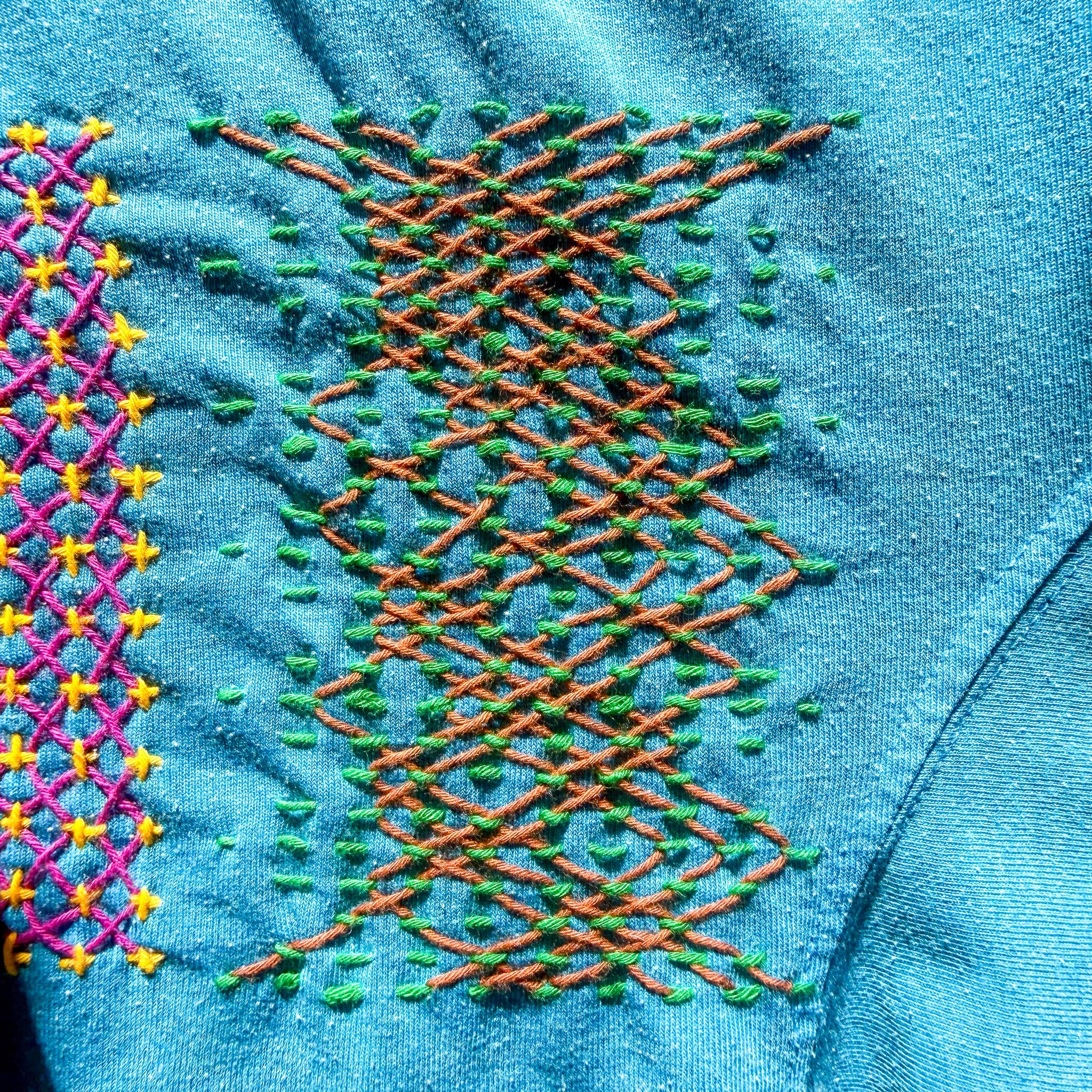 Weavings . Minimal Mending Series