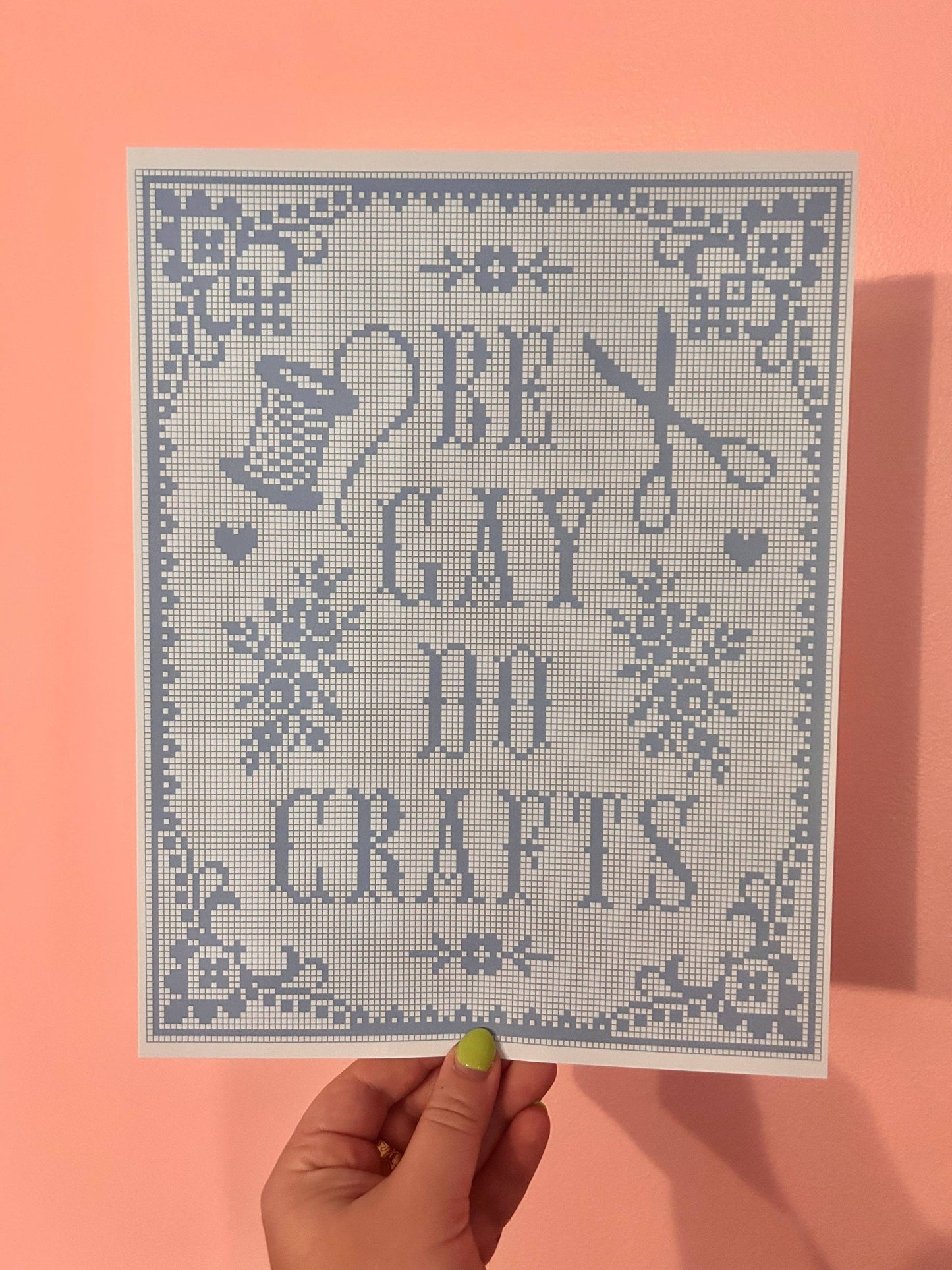 Be Gay Do Crafts Print