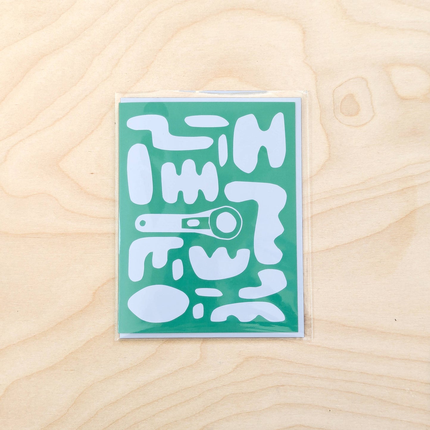 Rotary Cutter Greeting Card