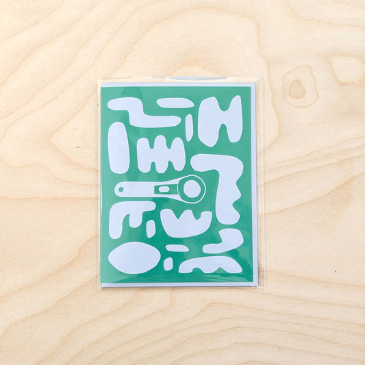 Rotary Cutter Greeting Card