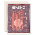 Healing (Visible Mending) Letterpress Card