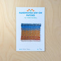 Handwoven Sew-on Patch - Swiss Twill No. 2 of 34