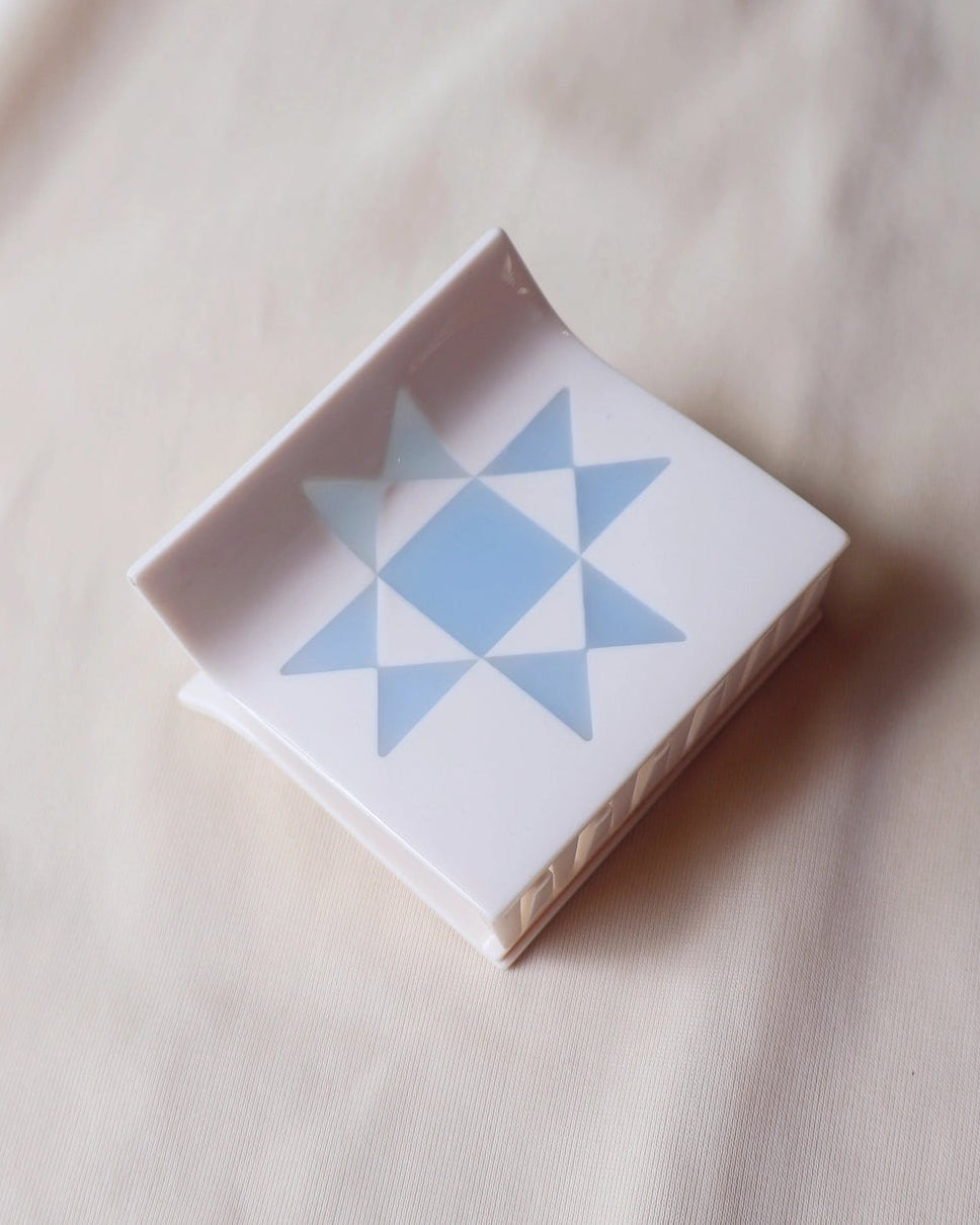 Faded Denim Quilt Claw SMALL