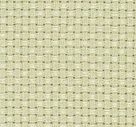 COSMO Precut Aida Fabric 14 ct: Olive Green