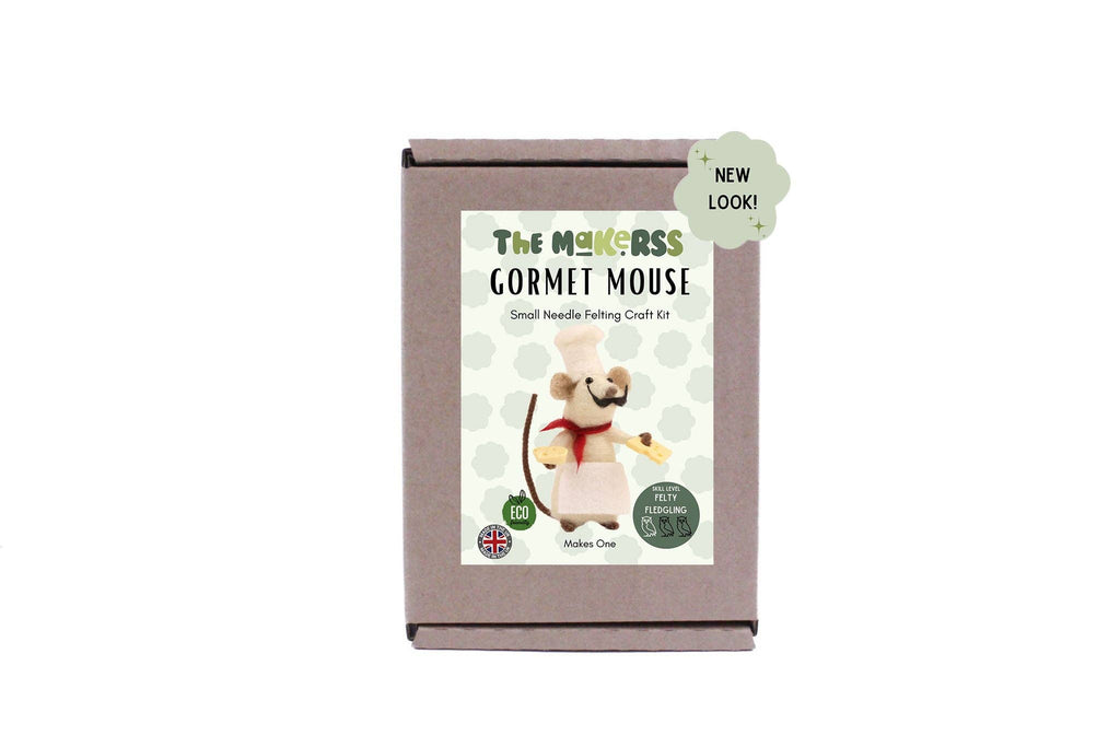 Gourmet Mouse Small Needle Felt Kit