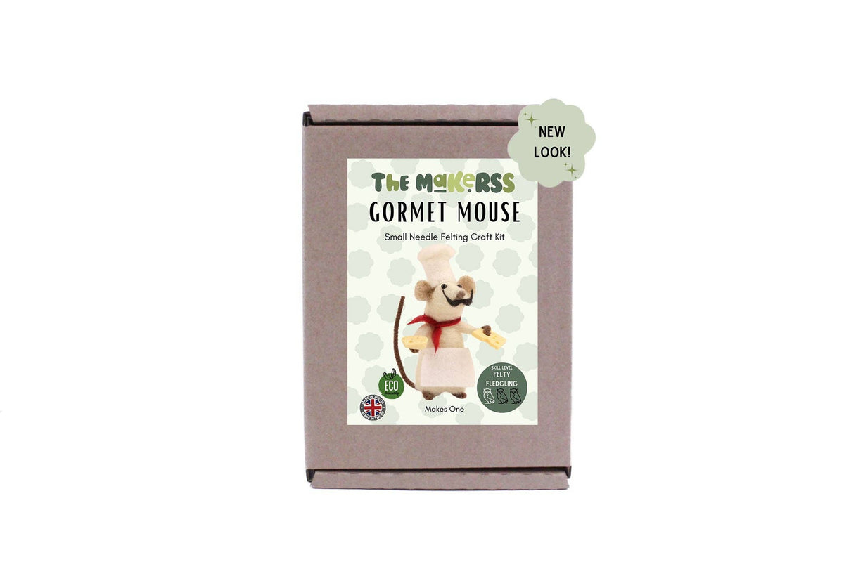 Gourmet Mouse Small Needle Felt Kit