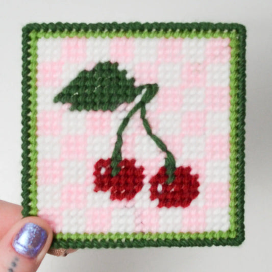 Cherry needlepoint kit