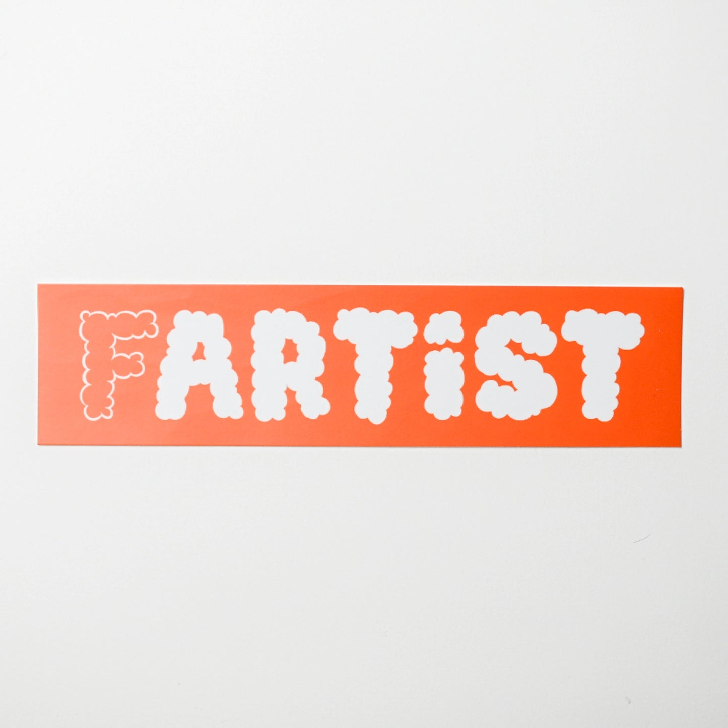 FARTIST bumper sticker