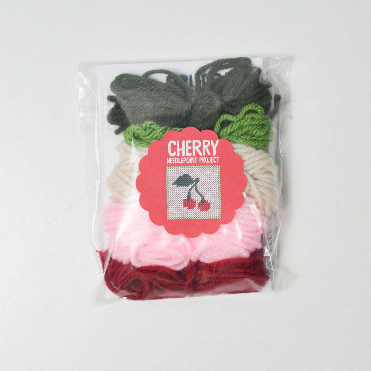 Cherry needlepoint kit