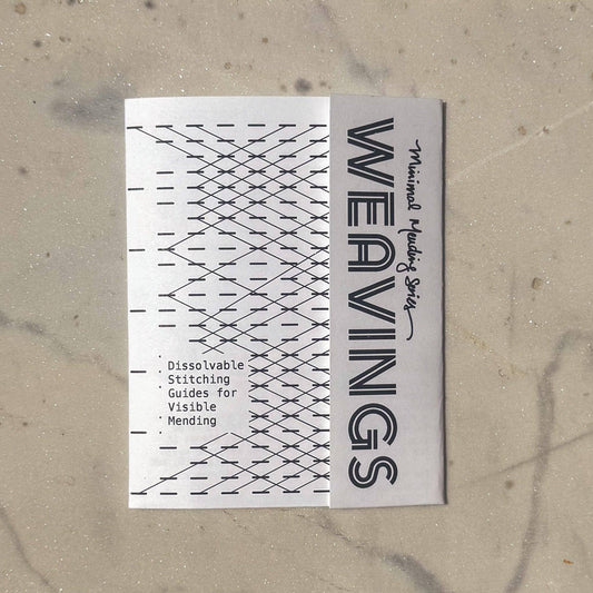 Weavings . Minimal Mending Series