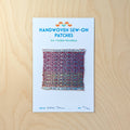 Handwoven Sew-on Patch - Swiss Twill No. 12 of 34