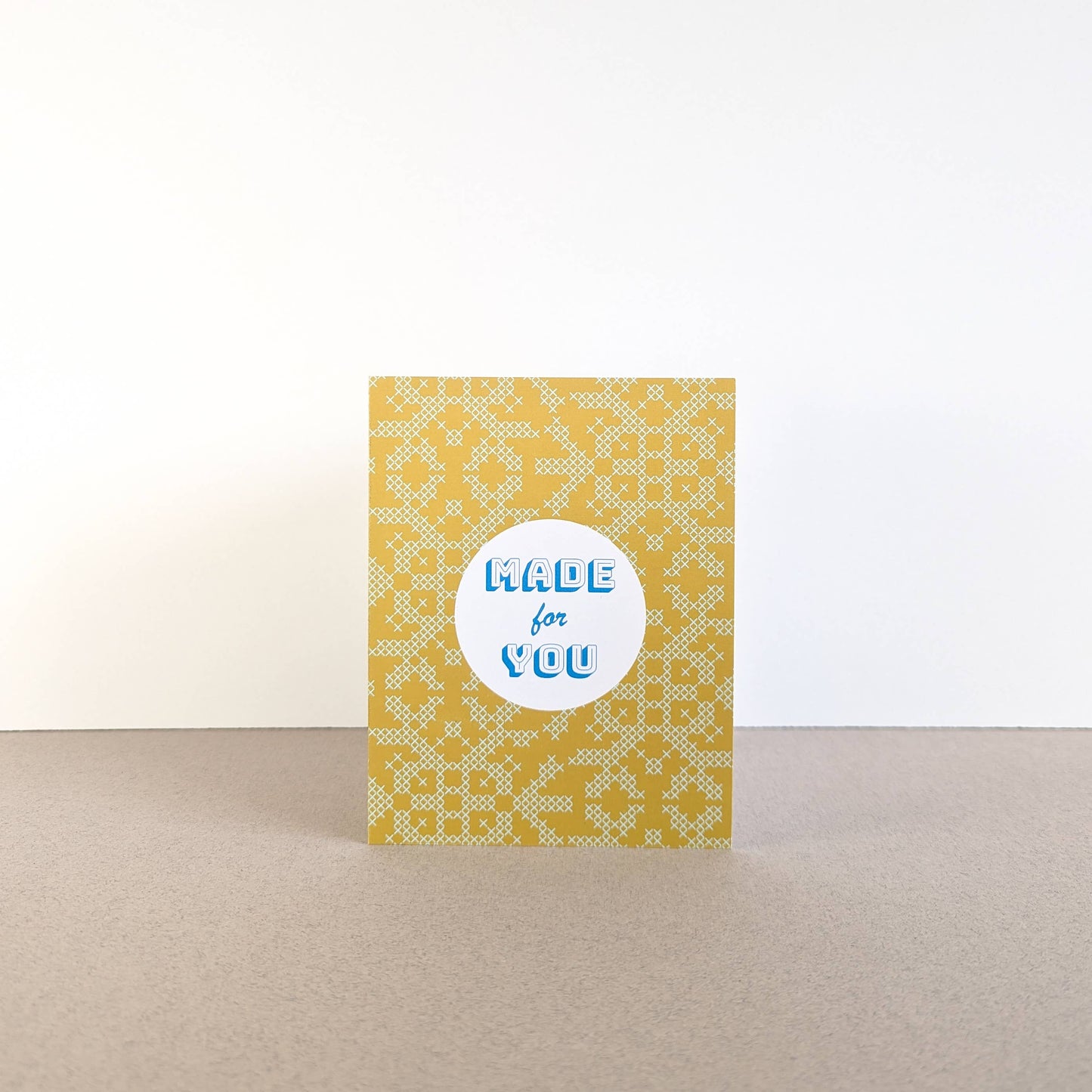 Made For You Greeting Card for Gifting Handmades