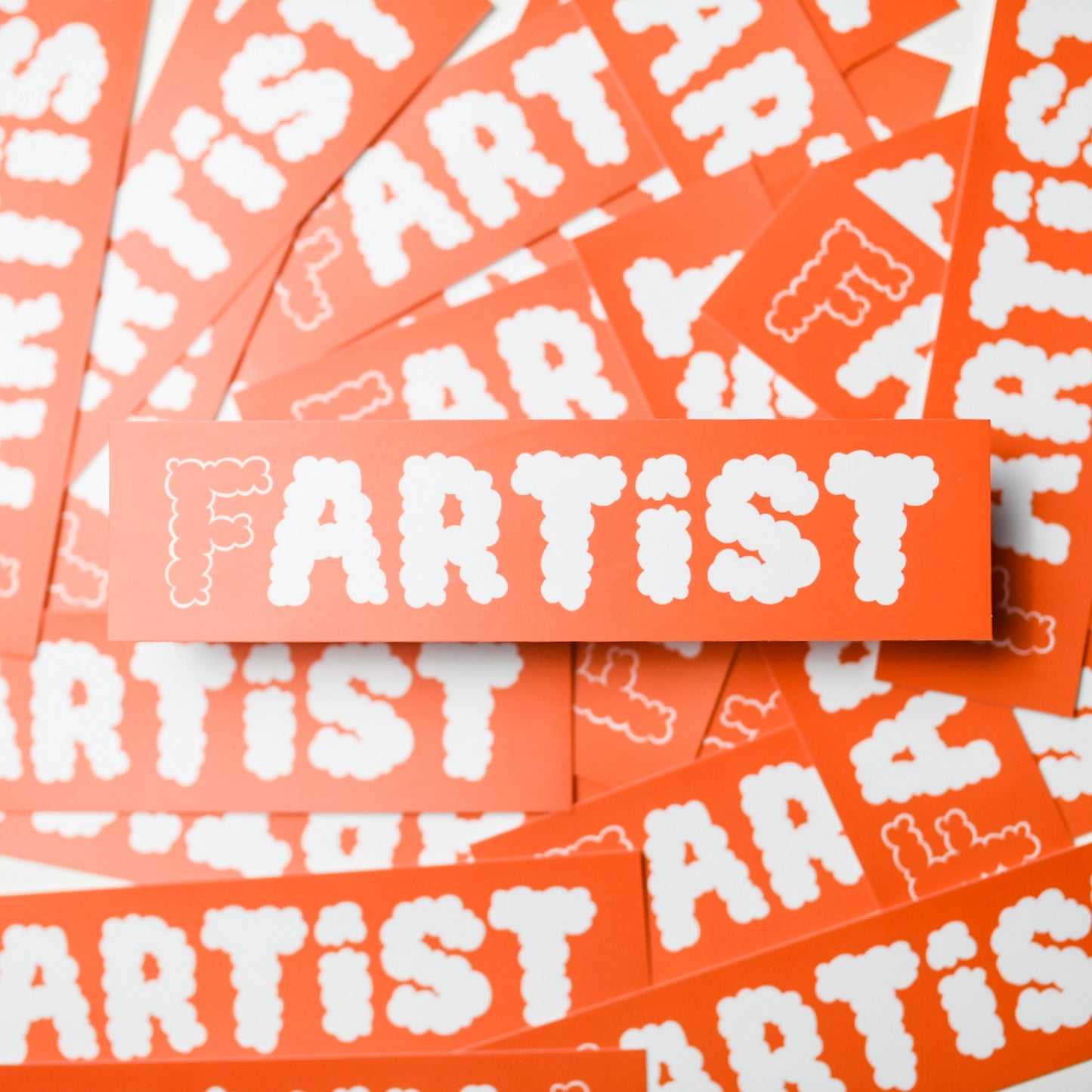 FARTIST bumper sticker