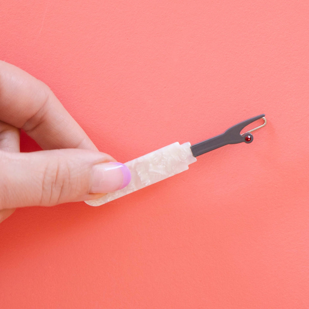 Seam Ripper Barrette Hair Clip