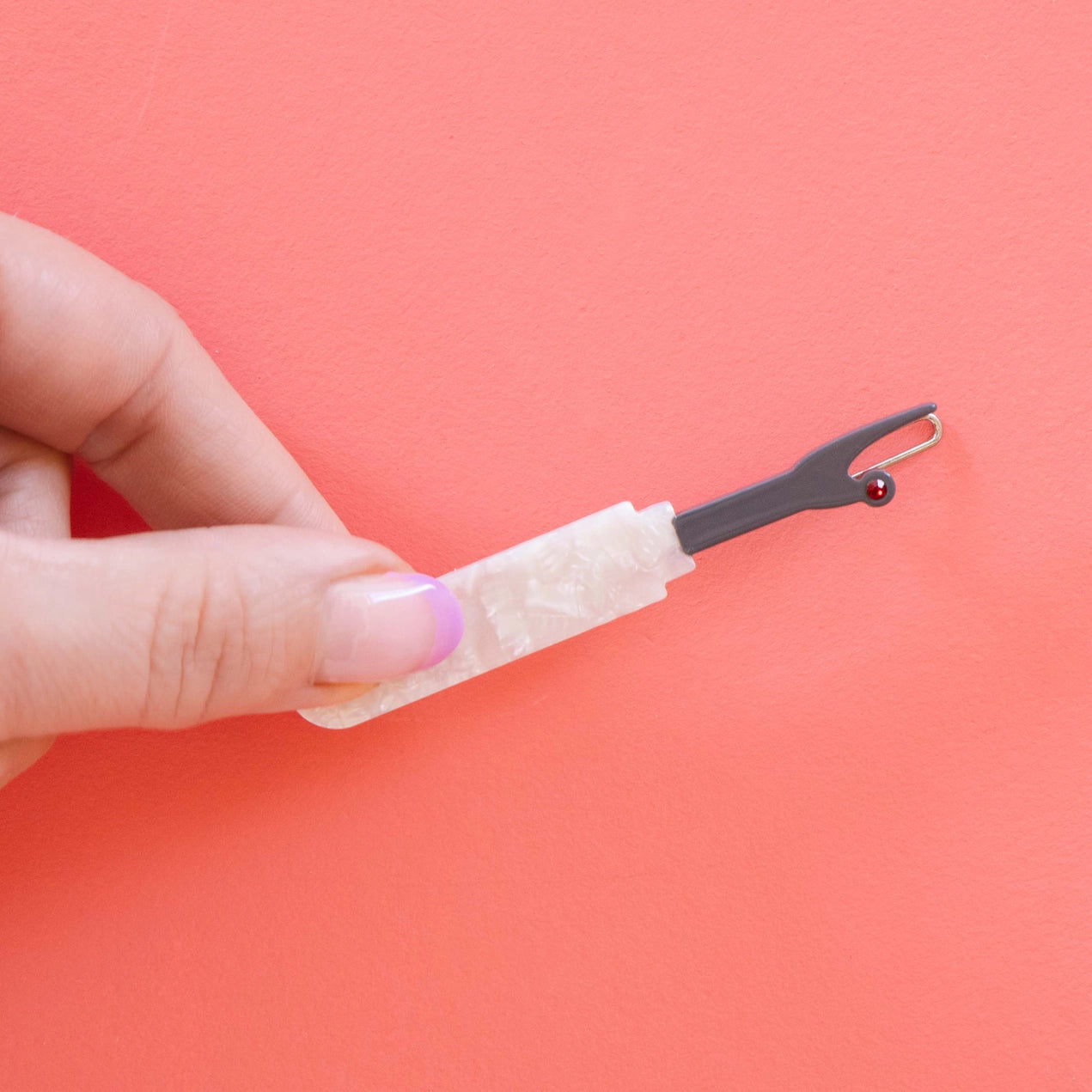 Seam Ripper Barrette Hair Clip