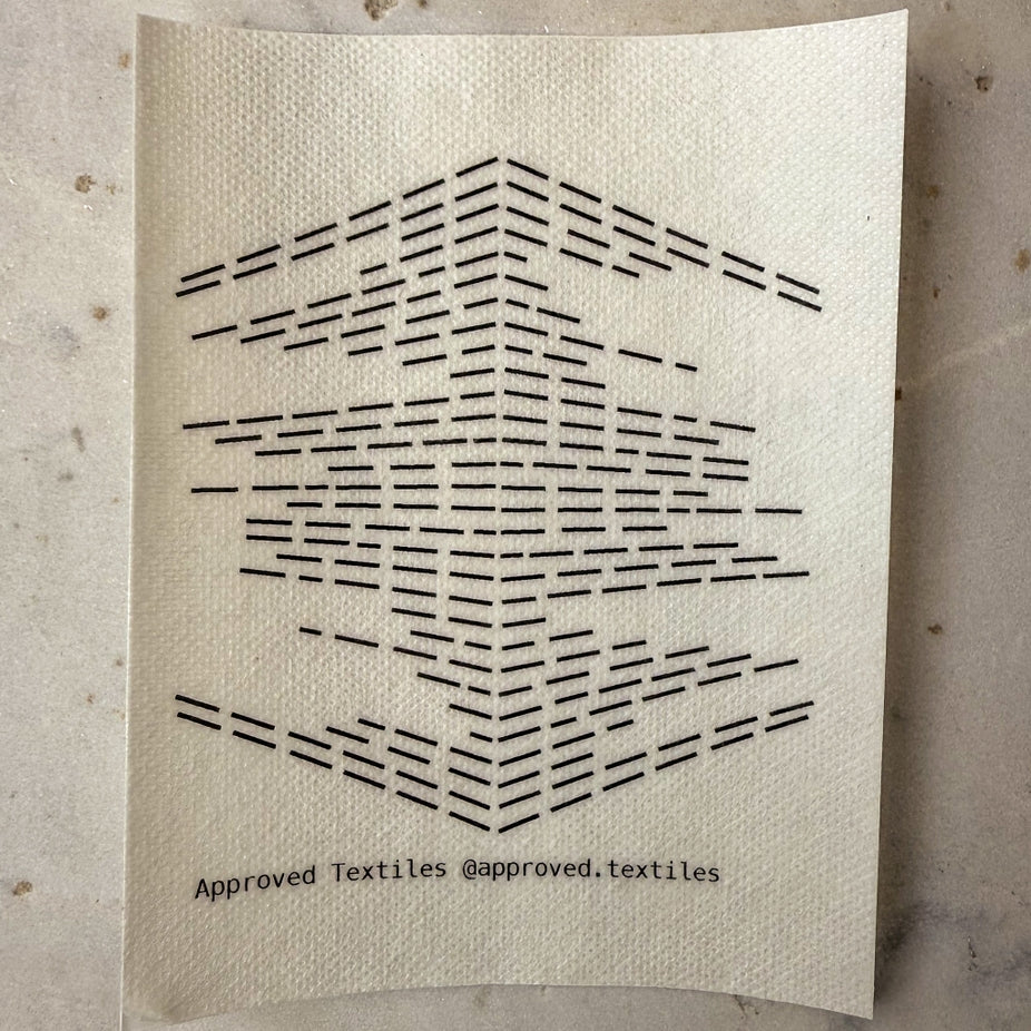 Bauhaus Mending and Embroidery Transfer