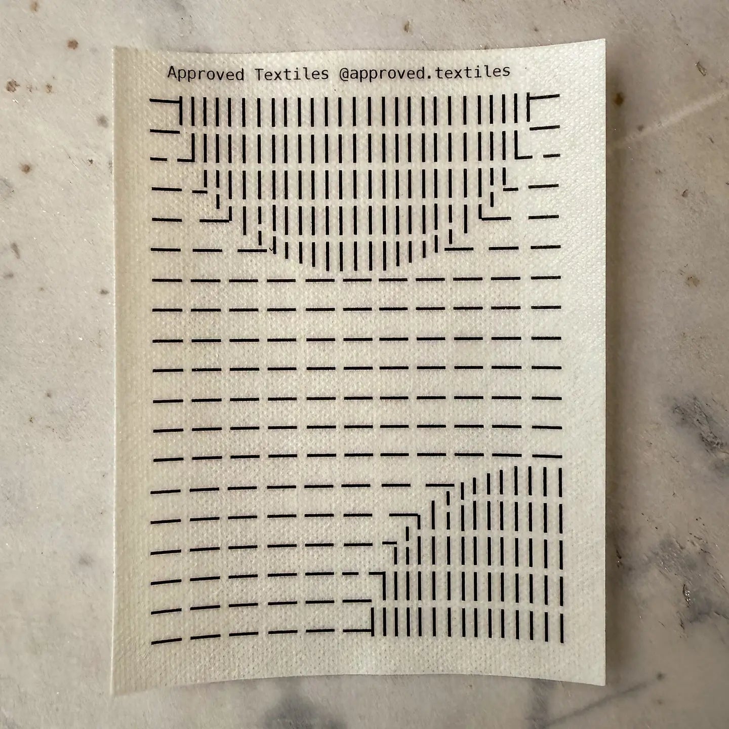 Bauhaus Mending and Embroidery Transfer