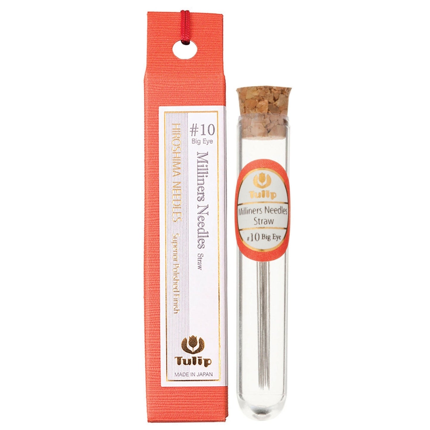 Big Eye Milliners Needle size 10 (good for hand quilting)